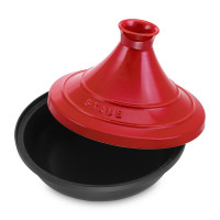 Чугунный тажин, 28 см, чугун, черный/вишневый, STAUB, Франция_00795650055112724958.jpg