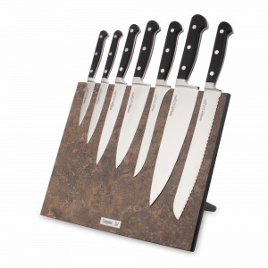 Набор кухонных ножей, 7 штук, на магнитной подставке ComposeEat, серия Classic Pro, BERGER CUTLERY, Германия, Набор кухонных ножей премиум