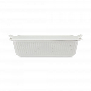 Форма прямоугольная с крышкой для запекания, 28 х 20 см, фарфор, молочный в крапинку, серия Speckle, MAXWELL WILLIAMS, Австралия, Посуда для приготовления MAXWELL & WILLIAMS