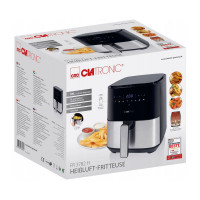 Аэрофритюрница , 5 л, пластик, нержавеющая сталь, пластик, черный, CLATRONIC, Германия_00817850062113756919.jpg