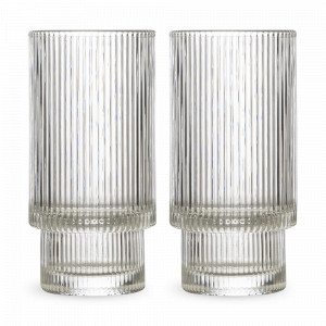 Набор из 2-х стаканов, 300 мл, стекло, прозрачный, SMART SOLUTIONS, Россия, Кружки и чашки