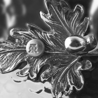 Сотейник из нержавеющей стали, диаметр: 26 см, объем: 5 л, крышка с посеребренной декорированной ручкой, серия Opus Prima, RUFFONI, Италия_00776410072937587232.jpg