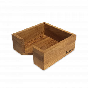 Подставка для салфеток NK002ON, 14,5 х 14,5 х 6 см, дерево дуб, WOODINHOME, Россия, WOODINHOME (Россия)