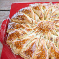 Противень керамический для выпечки, 42 см, красный, EMILE HENRY, Франция_00813100064129718285.jpg