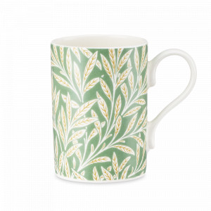 Кружка «Ива», 340 мл, костяной фарфор, белый, декор, серия Моррис и Ко, SPODE, Великобритания, SPODE (Великобритания)