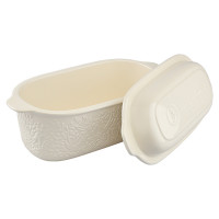 Форма для выпечки ржаного хлеба Fantail Bird, 2.3 л, 33 х 16 см, керамика, бежевый, серия Birds of Paradise, LIBERTY JONES, Россия_00817550039201743781.jpg