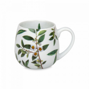 Кружка «Мой любимый чай - зеленый чай», 420 мл, фарфор, белый, декор, KOENITZ, Германия, Большие кружки