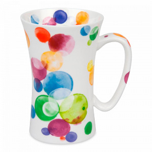 Кружка «Пузыри III», 630 мл, костяной фарфор, декор, KOENITZ, Германия, Большие кружки