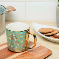 Кружка DAISY, 340 мл, фарфор, белый, золотой, WALMER, Великобритания_00813200046006006224.jpg