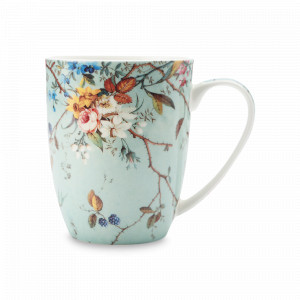 Кружка «Луг», 400 мл, фарфор, белый, декор, серия Уильям Килбурн, MAXWELL WILLIAMS, Австралия, MAXWELL & WILLIAMS (Австралия)