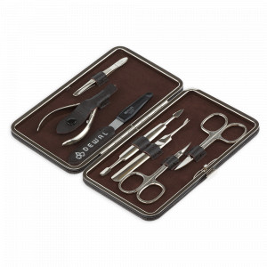 Набор маникюрный в футляре, 7 предметов, DEWAL, Германия, Мужской маникюрный набор