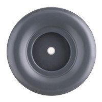 Горшок цветочный, 16.5 см, 1.2 л, доломит, серый, серия Edge, TKANO, Россия_00819890053233434991.jpg