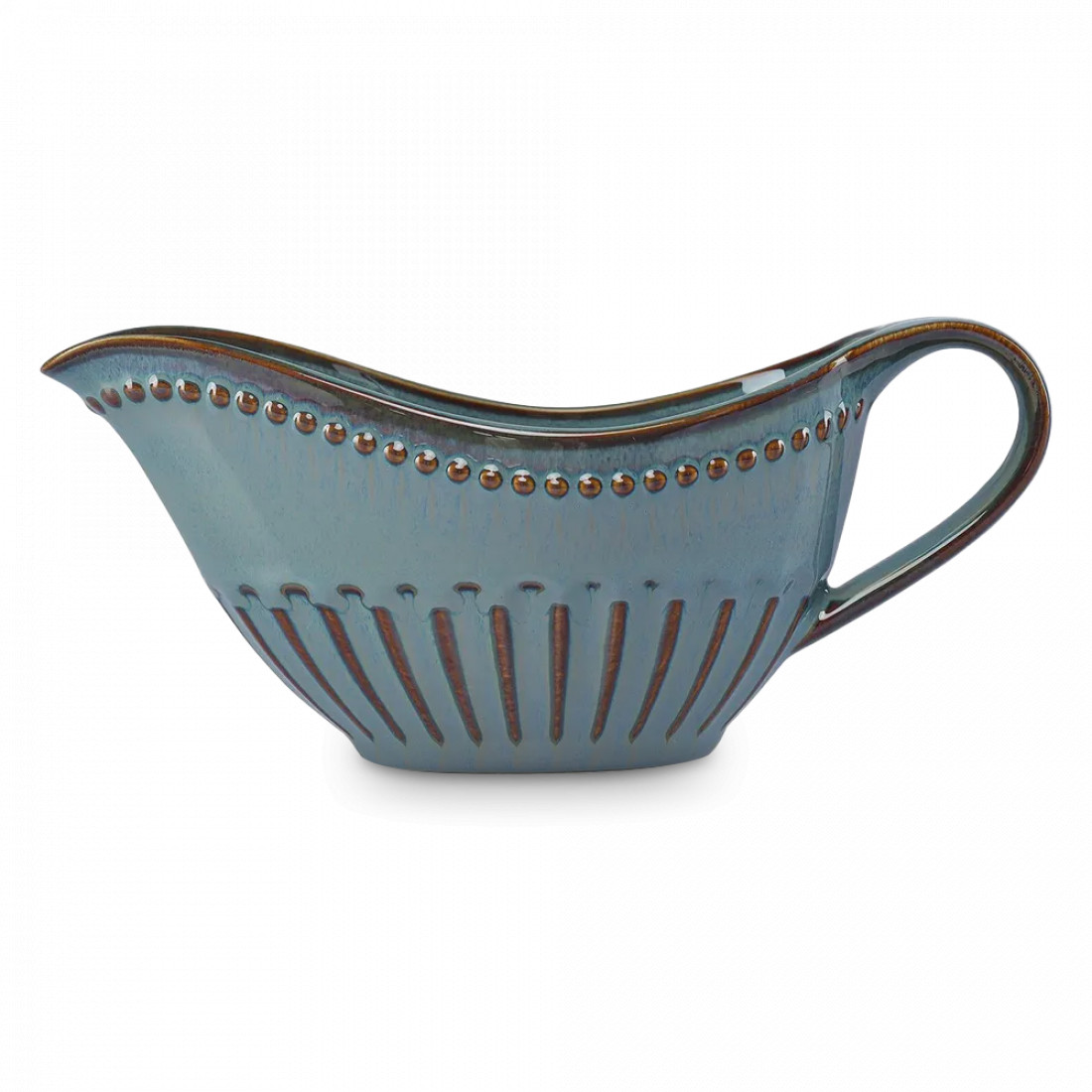 Соусник , 200 мл, фарфор, темно-серый, серия Kitchen Spirit, TKANO, Россия