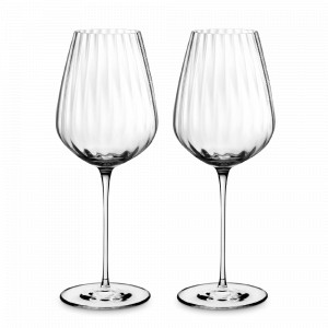 Набор из 2-х бокалов для белого вина, 350 мл, хрустальное стекло, серия Round UP, NUDE GLASS, Турция, Наборы бокалов для белого вина