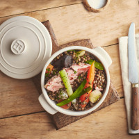 Кокотница порционная, керамика, 550 мл, опал, серия Solo, EMILE HENRY, Франция_00820220042981477653.jpg