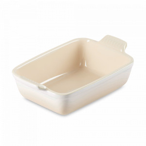 Форма для запекания Heritage, 1,1 л, керамика, цвет: меренга, серия Meringue, LE CREUSET, Франция, Скидка -15% на Le Creuset