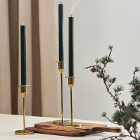 Набор из 2-х свечей, 24.5 см, темно-зеленый, серия Edge, TKANO, Россия_00819920054015809381.jpg