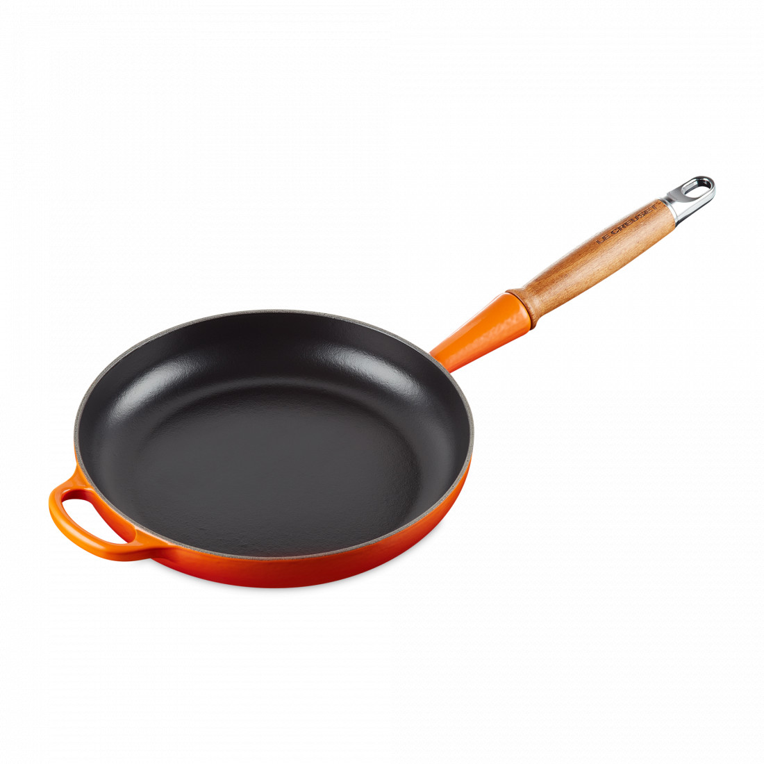 Сковорода , 24 см, чугун, оранжевый, серия Flame, LE CREUSET, Франция