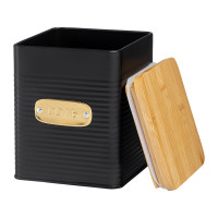 Банка квадратная для хранения соли, 1.7 л, углеродистая сталь, бамбук, графит, серия Irmel, SMART SOLUTIONS, Россия_00818840047963252805.jpg