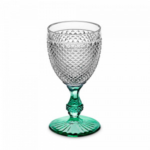 Бокал для белого вина, 280 мл, стекло, зеленый, серия Bicos, VISTA ALEGRE, Португалия, Бокалы для вина