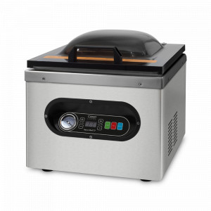 Вакууматор камерный VacuChef 77, нержавеющая сталь, пластик, стальной, черный, CASO, Германия, Вакуумные упаковщики CASO