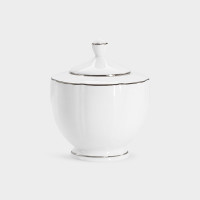 Сервиз чайный на 6 персон Lotus silver, 14 предметов, фарфор, белый с серебристым кантом, серия Emily, ANNA LAFARG, Китай_00820730051185497511.jpg