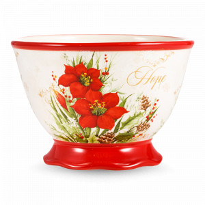 Салатник Надежда, 480 мл, керамика, декор, серия Красочная зима, Certified International, США, CERTIFIED INTERNATIONAL (США)