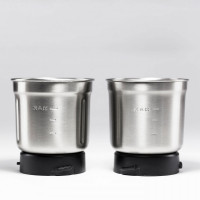 Кофемолка с 2 чашками, 90 мл, нержавеющая сталь, пластик, стальной, CASO, Германия_00804590062351875092.jpg