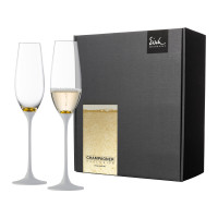 Набор бокалов для шампанского, 2 шт., 180 мл, белый/золотой, серия Champagner Exclusive, серия Champagner Exclusive, EISCH, Германия_00814470034367656986.jpg