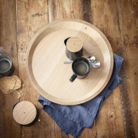 Поднос круглый, 37.5 см, дерево, серия Kineo, WMF, Германия_00817190048172545892.jpg