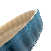 Форма для выпечки, 28 см, керамика, синий, серия Deep Teal, LE CREUSET, Франция_00805150054345546117.jpg