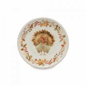 Тарелка закусочная, 22 см, керамика, бежевый, декор, серия Plymouth, COSTA NOVA, Португалия, Тарелки закусочные