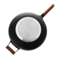 Вок диаметр 30 см, высота 8,5 см, алюминий с антипригарным покрытием, для индукционных плит, ручка дерево, серия Hot Fire, KITCHENSTAR, Китай_00807410051072447516.jpg