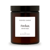 Ароматическая свеча «Белый мускус», в стеклянном стакане, воск, AMBIENTAIR, Испания