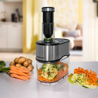 Овощерезка спиральная, 2.5 л, нержавеющая сталь, пластик, стальной, ROMMELSBACHER, Германия_00814260035572571549.jpg