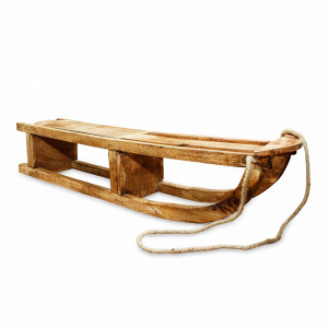 Декор настольный Сани, 62 см, дерево, ROOMERS FURNITURE, Нидерланды, Новогодний декор ROOMERS FURNITURE