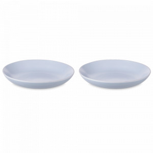 Набор тарелок для пасты, 2 предмета, 20 см, керамика, голубой, серия Simplicity, LIBERTY JONES, Россия, Наборы тарелок для кухни