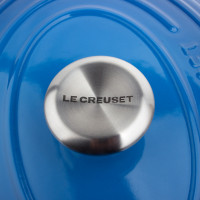 Чугунная эмалированная утятница овальная, 4,1 л, 27 см, синий, LE CREUSET, Франция_00797690041518664527.jpg