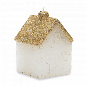 Свеча фигурная «Rope», 10 см, парафин, блестки, золотистый, серия Townlet, ANNA LAFARG, Китай, Свечи