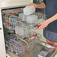 Набор из 4-х вакуумных контейнеров и нососа, 0,5 л, 0,9 л, 1,4 л, 2,3 л, полипропилен, стекло, сиреневый, серия Fresco, STATUS, Словения_00817860052482894421.jpg