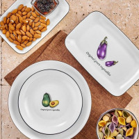 Салатник Salad, 18 см, фарфор, белый, WALMER, Великобритания_00812220069164779895.jpg