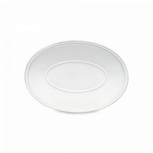 Блюдо овальное White, 20 х 13.5 см, керамика, белый, серия Friso, COSTA NOVA, Португалия, Блюда сервировочные, менажницы