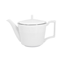 Сервиз чайный на 6 персон Айвори, 21 предмет, костяной фарфор, белый, серебристый, серия Emily, ANNA LAFARG, Китай_00811110044619998879.jpg