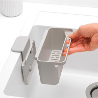 Органайзер для раковины, 17,1 х 12,7 х 10,6 см, пластик, серый, серия Sink Side, BRABANTIA, Бельгия_00809000057986728944.jpg