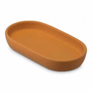 Подставка для принадлежностей Flow, 17 х 9 см, керамика, терракотовый, серия Bath, BERGENSON BJORN, Великобритания, Подставки для кухонных аксессуаров