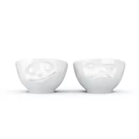 Набор из 2-х подставок для яиц, 5,2 см, фарфор, белый, серия Happy, TASSEN, Германия, 