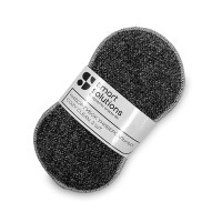 Набор из 2-х губок универсальных Cozy Clean, 19.5 х 10 см, поилиэстер, серый, SMART SOLUTIONS, Россия
