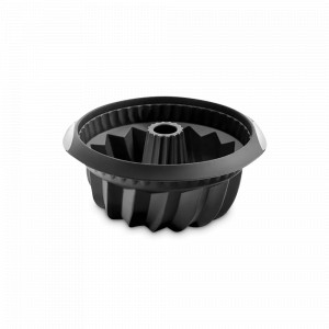 Форма для выпечки кекса «Саварен», 22 х 10 см, силикон, черный, LEKUE, Испания, LEKUE (Испания)