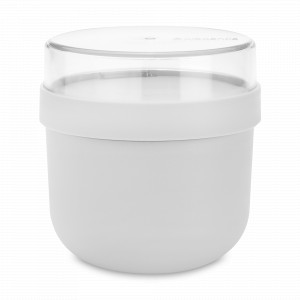 Ланч-бокс для завтрака, 500 мл, пластик, светло-серый, серия Make &amp; Take, BRABANTIA, Бельгия, Ланч-боксы