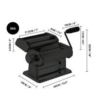 Машинка для приготовления пасты Italian Deluxe, нержавеющая сталь, серия World of Flavours, KITCHEN CRAFT, Великобритания_00818600062493597189.jpg